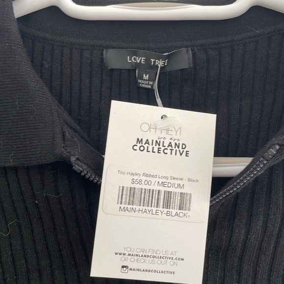 Love Tree Zipper Cardigan - Picture 5 of 5